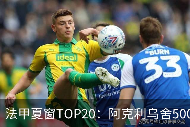 法甲夏窗TOP20：阿克利乌舍5000万欧成标王，费兰4850万欧第二
